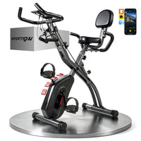 Heimtrainer Fahrrad Klappbar Liegeergometer Gym