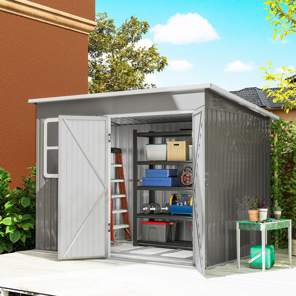 Metall Gerätehaus 413 m² Geräteschuppen Gartenschuppen