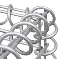 3x Gabionenkorb Verzinkter Stahl 197cm Steinkorb Gabionen Säule Wand