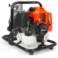 Benzin Wasserpumpe 52PS 2-Takt Motorpumpe Gartenpumpe Teichpumpe