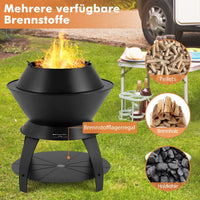Feuerschale Feuerstelle Feuerkorb 50x50x58cm Campingzubehör