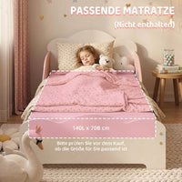 Kinderbett 140x70cm Kleinkindbett Lattenrost Bett Kinderzimmer
