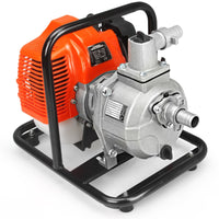 Benzin Wasserpumpe 52PS 2-Takt Motorpumpe Gartenpumpe Teichpumpe