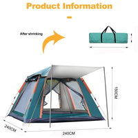 Campingzelt Wasserdicht Kuppelzelt Outdoor Camping Zelt