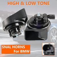 2x Signalhorn Tiefton Hupe Fanfare E81 E82 E87 E88 F20 F21 F22 F45 F46