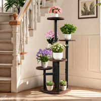 Blumenständer Blumentreppe Pflanzenregal Metallregal