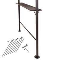 Grillpavillon 234x146x222cm Pavillon Garten Grillen