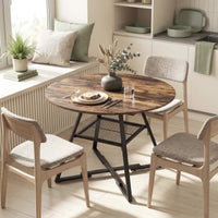Esstisch Rund 100cm Küchentisch 4 Personen Industriedesign Tisch