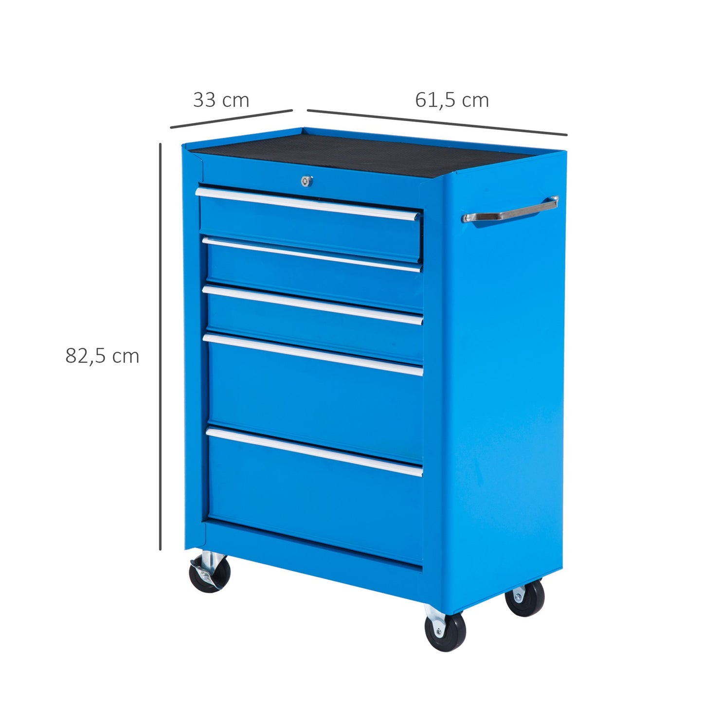 Werkstattwagen Bewegbar Stahl 61x33x82cm Wagen Werkstatt