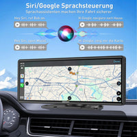 1026 Zoll 4K Wireless Carplay Android Auto Display Dashcam GPS Touchscreen