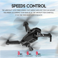 Drohne 4K Dual Kamera WiFi HD RC Quadrocopter Spielzeug 3 Akkus