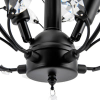 Kristall Deckenleuchte LED Kronleuchter Deckenlampe Schlafzimmer Lampe
