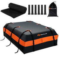 600 L Dachbox Dachkoffer Faltbar Aufbewahrungsbox Dachtasche 132x100x43 cm