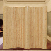 Paravent Raumteiler Trennwand 250x165cm Bambus Sichtschutz Spanische Wand