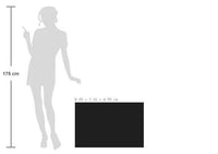 Couchtisch LED RGB Beleuchtung 85x55x31cm Wohnzimmertisch