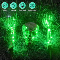 Halloween Totenkopf Skelett Schädel Skeletthände Deko Partyzubehör