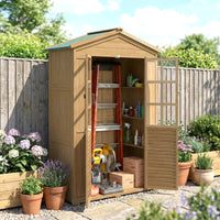 Gartenschrank Geräteschuppen Gartenschuppen Gartenhaus 128x60x197cm