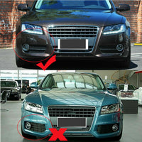 Stoßstange Nebelscheinwerfer für Audi A5 08-11 Wabengitter Grill Abdeckung