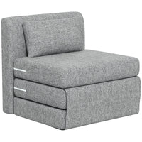 Bodensessel Klappbar Schlafsofa Einzelbett Sofa 80x75x74cm
