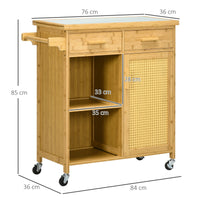 Küchenwagen Aufbewahrungswagen Aufbewahrung Wagen 84x36x85cm
