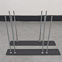 2x Skihalterung Wandhalterung Snowboard Halter Gerätehalter Stahl Ski