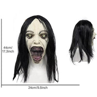 Halloween Horror Maske Frau Kostüm Geistermaske