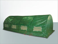 Gewächshaus Folienhaus Treibhaus Frühbeet 600x300x190cm Garten