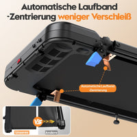 Laufband Elektrisch Klappbar Steigung APP Heimtrainer