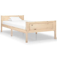 Massivholzbett Kiefer 90x200 Bettgestell Einzelbett Holzbett Schlafzimmer