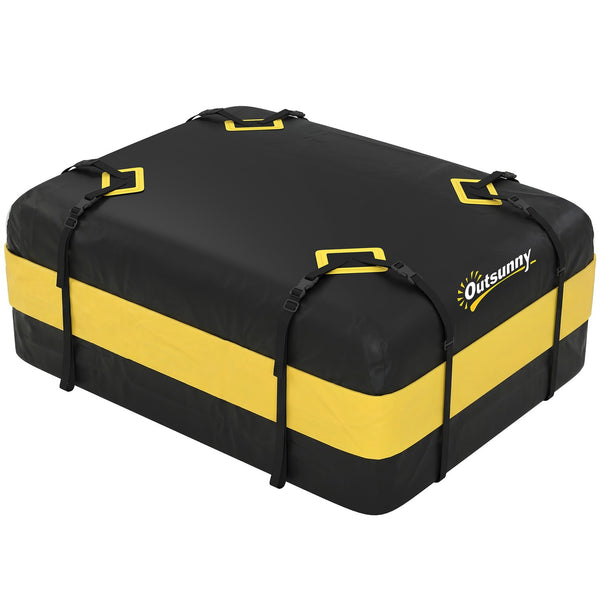 Dachbox Auto 425L Wasserdicht Gepäckbox Dachtasche Dachträgerbox