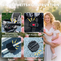 6in1 Dreirad Schubstange Kinderdreirad Kinderfahrzeug