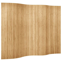 Paravent Raumteiler Trennwand 250x165cm Bambus Sichtschutz Spanische Wand