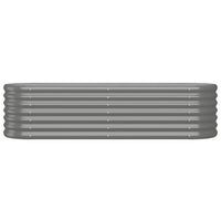 Hochbeet Pflanzbeet Stahl Verzinkt 152x40x36cm Garten Beet