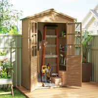 Gartenschrank Geräteschuppen Gartenschuppen Gartenhaus 128x60x197cm