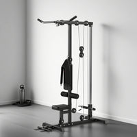 Kraftstation Latzugturm Kabelzugstation Ruderzug Fitnessgerät Heimtraining