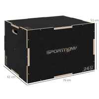 3in1 Plyo Box Sprungbox Holz Plyometric Box Jump Training Crossfit