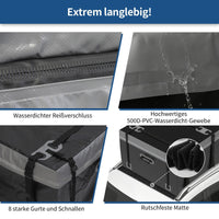 Dachbox Dachtasche Dachträgerbox Faltbar 600L Wasserdicht