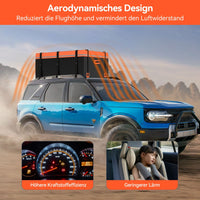 Dachbox Faltbar Dachträgerbox 600L Dachtasche Auto 840D