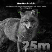4G LTE Wildkamera Handyübertragung APP 27K Solar SIM Karte 64GB Nachtsicht