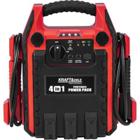 Starthilfe 12V 1200A 22Ah Kompressor Powerbank LED Luftpumpe Startbooster
