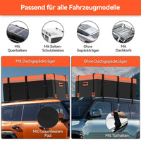 Dachbox Faltbar Dachträgerbox 600L Dachtasche Auto 840D