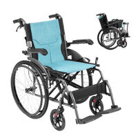 Rollstuhl Transportrollstuhl ultraleicht klappbar 1080x635x920mm 113kg