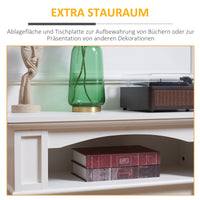 Elektrokamin 3D LED-Flammeneffekt Heizung 1800W 30m² Fernbedienung