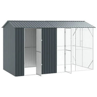 XXL Voliere Vogelkäfig 442x247cm Outdoor Vogelhaus Haustiere Garten