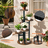 Blumenständer Blumentreppe Pflanzenregal Metallregal