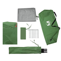 2 Personen Kuppelzelt Campingzelt Wasserdicht Outdoor Trekking 267cm