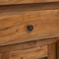 Antike Sideboard Handgefertigt 75x30x60cm Kommode Schubladen Möbel