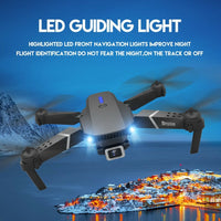 Drohne 4K Dual Kamera WiFi HD RC Quadrocopter Spielzeug 3 Akkus