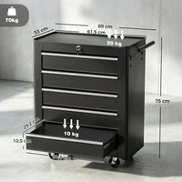 Werkstattwagen Leer Werkstatt Wagen 61x33x75cm