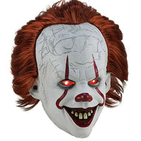Halloween Pennywise Horror Clown Maske LED Vollmaske Cosplay